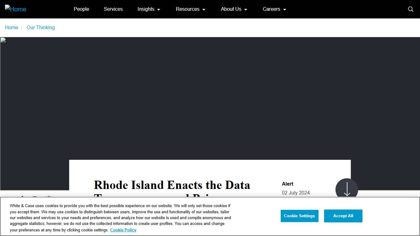 Rhode Island Enacts the Data Transparency and Privacy Protection Act, Joining the US Data Privacy Landscape White & Case LLP
